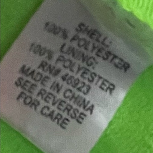 Bright Green Polyester Blazer - Picture 7 of 7